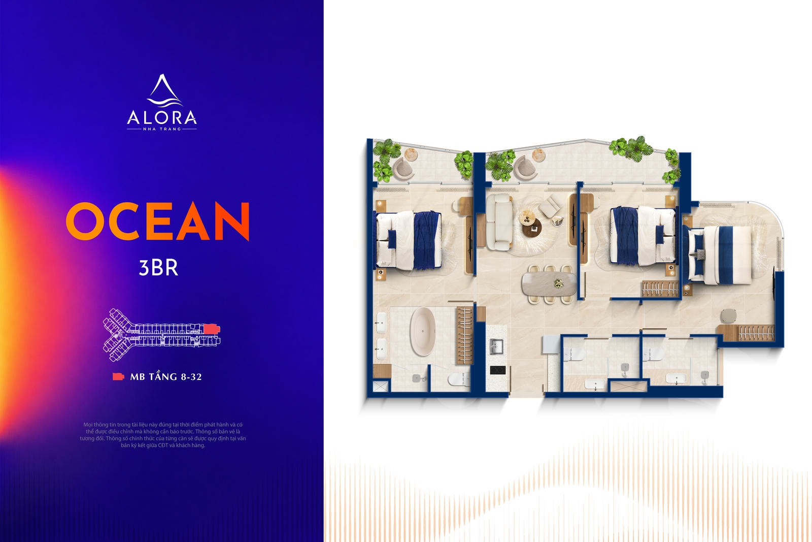 Ocean - 3BR
