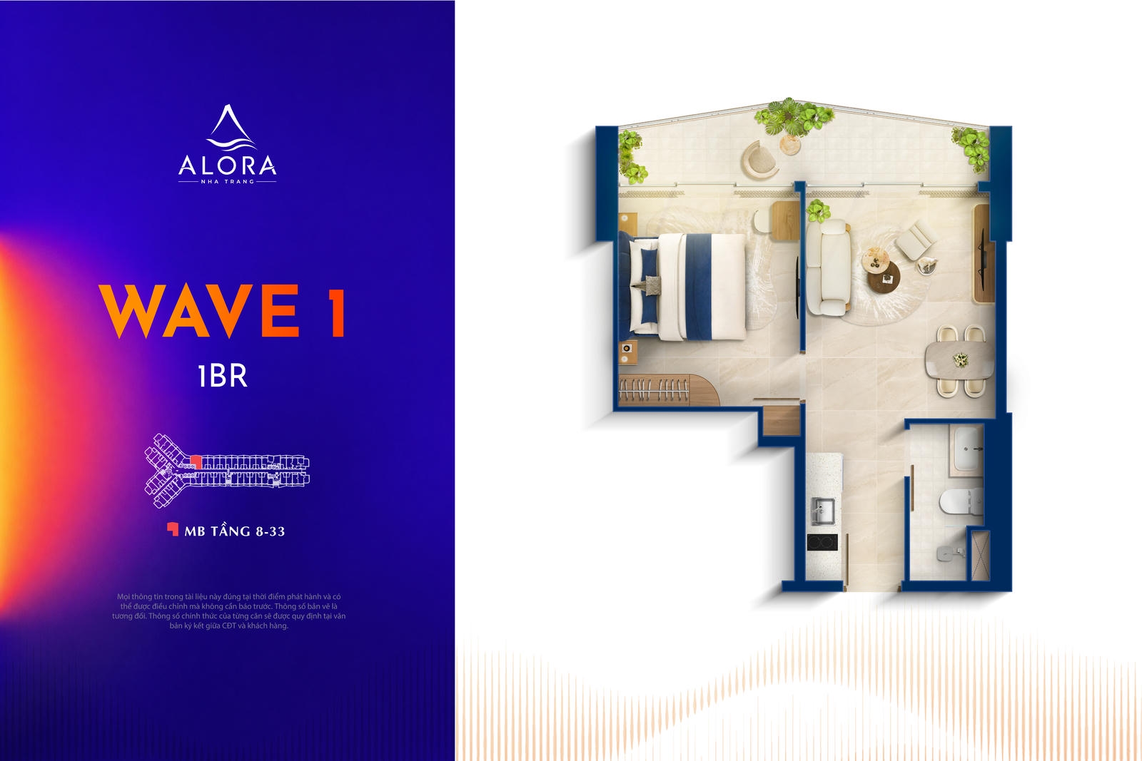 Wave 1 - 1BR