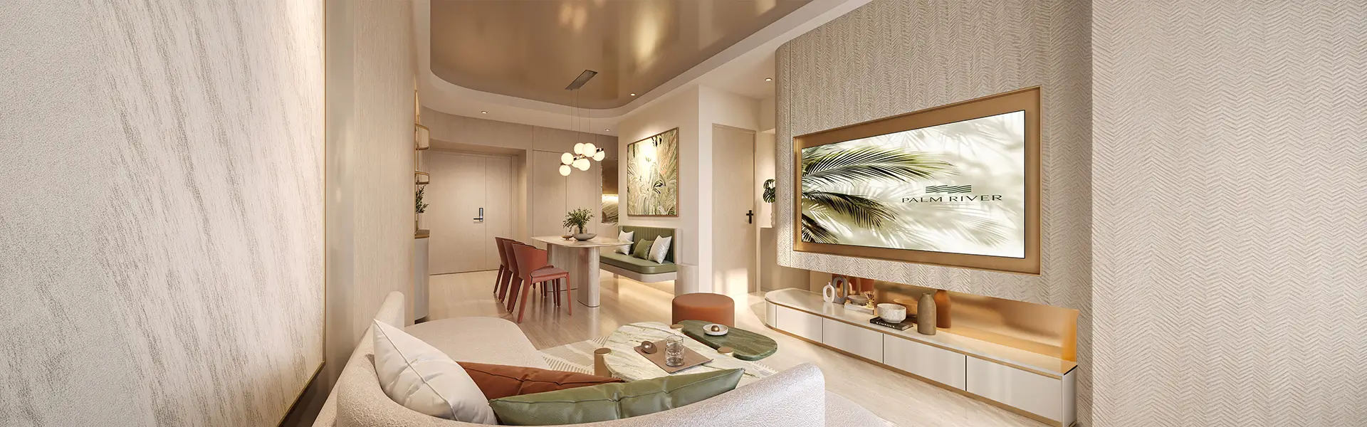 Palm City 68 NỘI THẤT NHÀ MẪU PALM RIVER