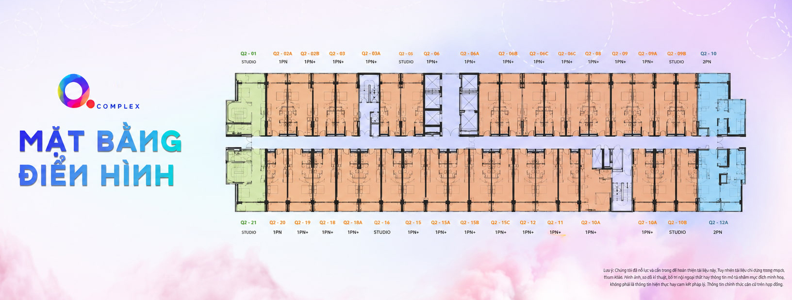 Q Topia 34 Mặt bằng tầng điển hình Q Topia