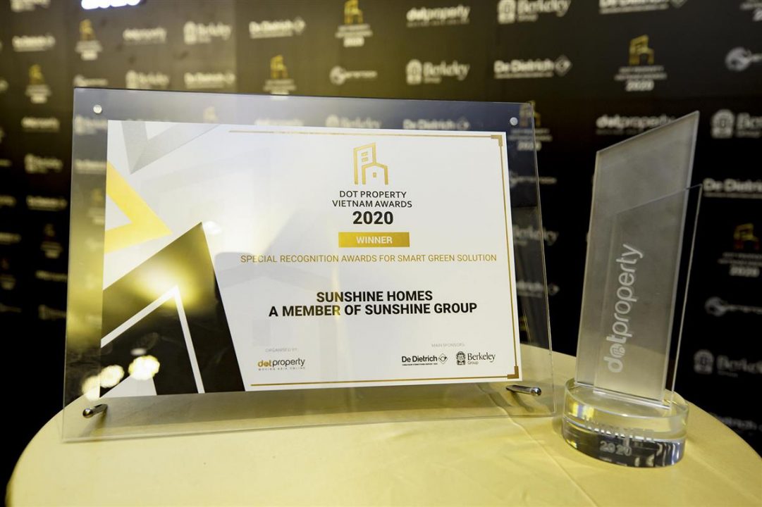 giải thưởng CĐT Sunshine Group đạt được-1