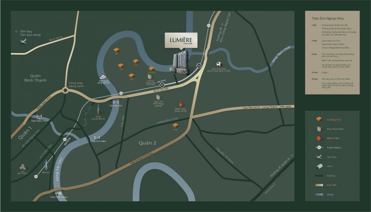Bản đồ vị trí LUMIERE RIVERSIDE