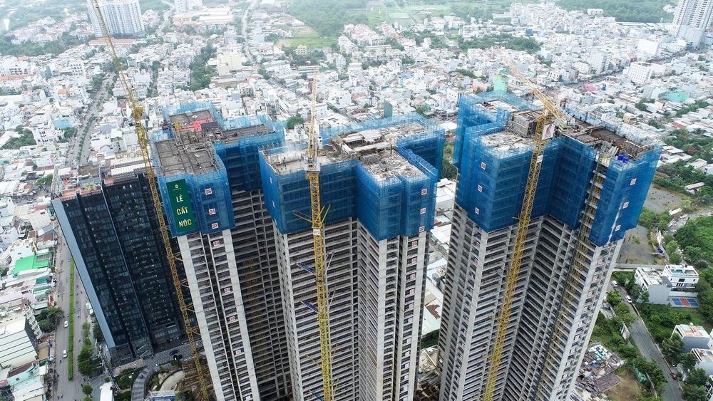 tiến độ dự án Sunshine Sky City