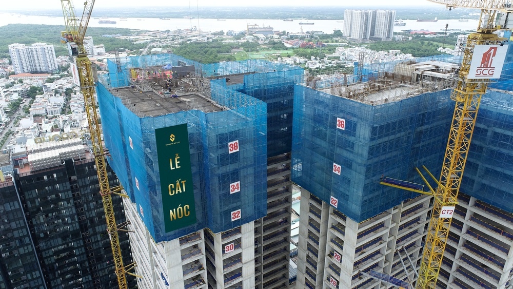 tiến độ dự án Sunshine Sky City