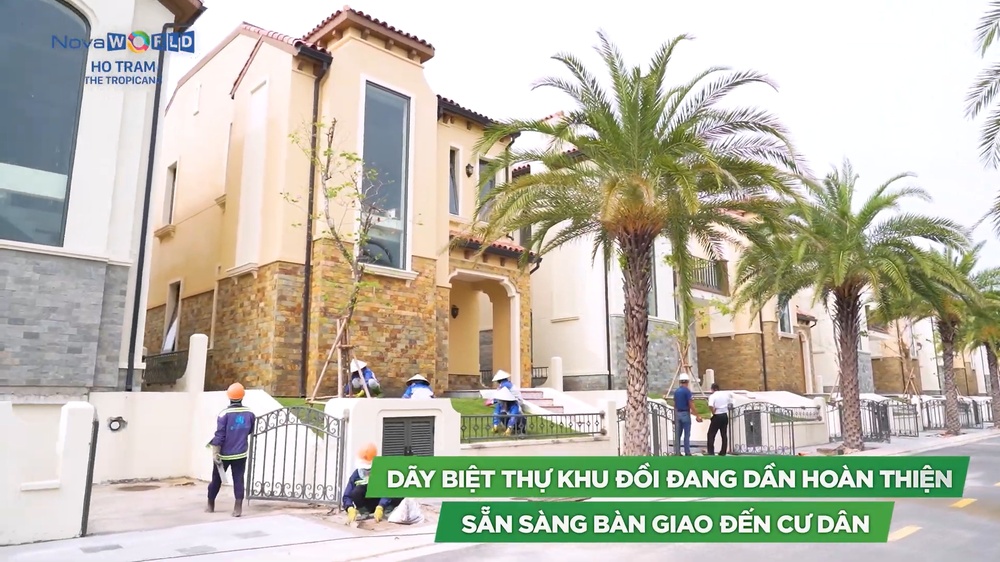 tiến độ Novaworld Hồ Tràm