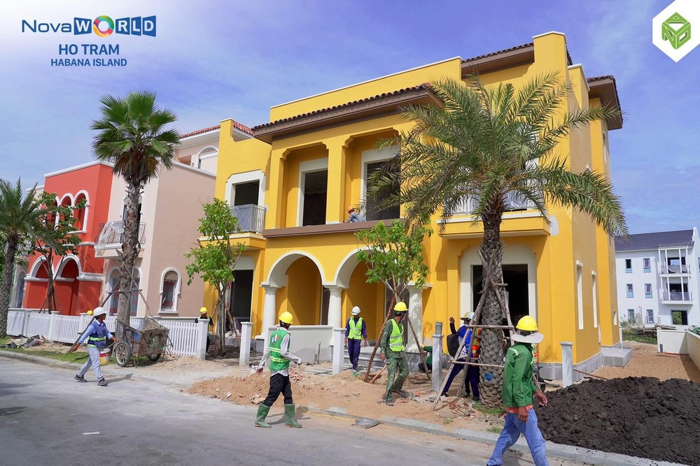 tiến độ Novaworld Hồ Tràm