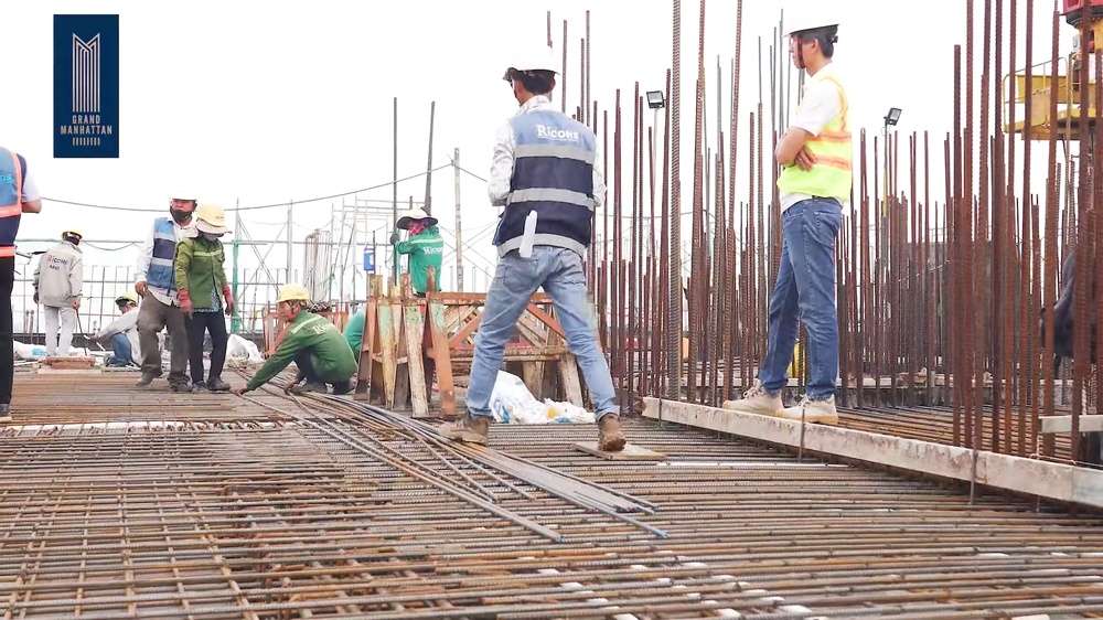 tiến độ The Grand Manhattan