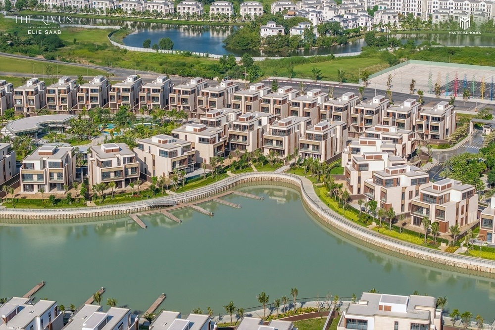 Tiến độ xây dựng dự án The Rivus