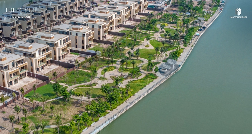 Tiến độ xây dựng dự án The Rivus