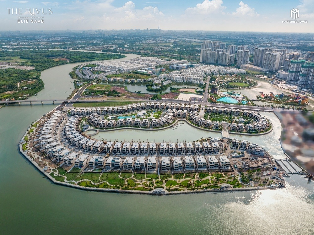 Tiến độ xây dựng dự án The Rivus