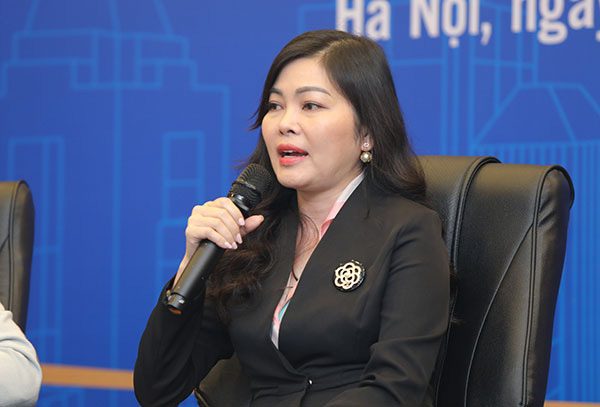 Bà Trần Thị Mỹ Lộc, Phó TGĐ phụ trách kinh doanh Công ty Vinhomes