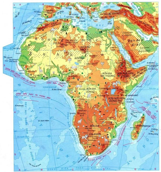 Bản đồ châu Phi