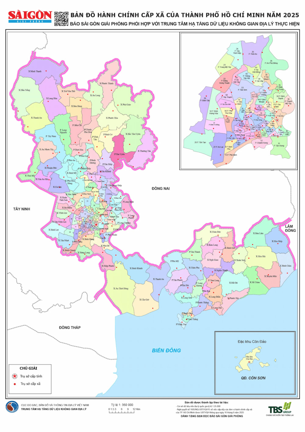 bản đồ miền nam