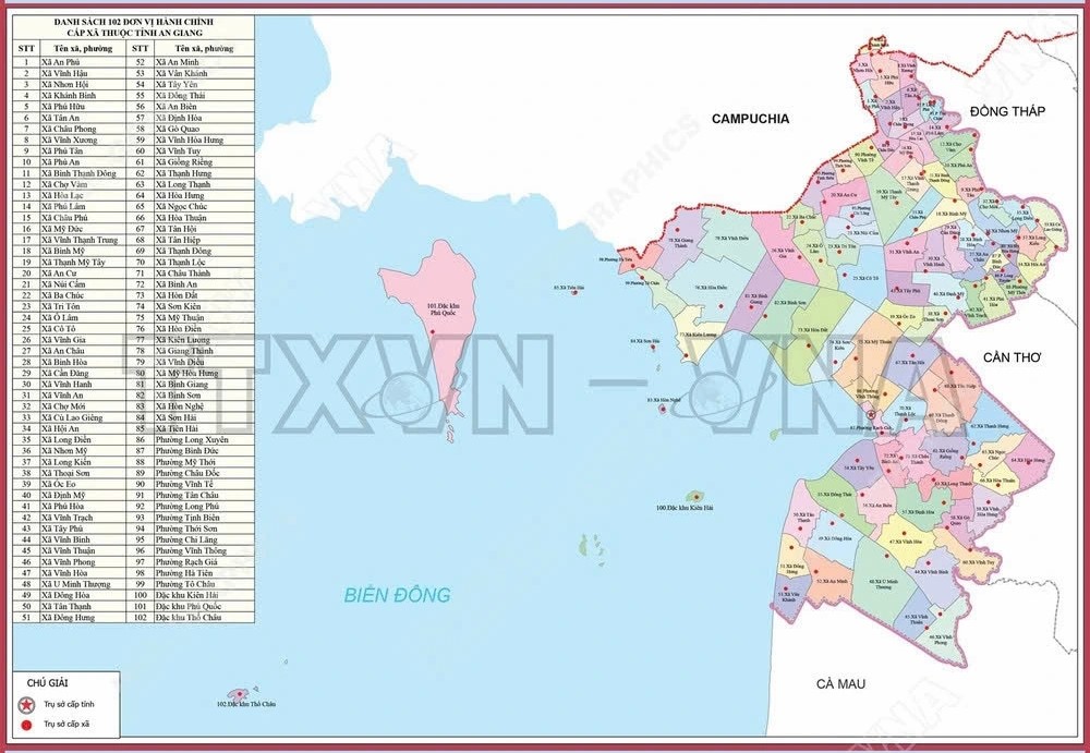 bản đồ miền nam