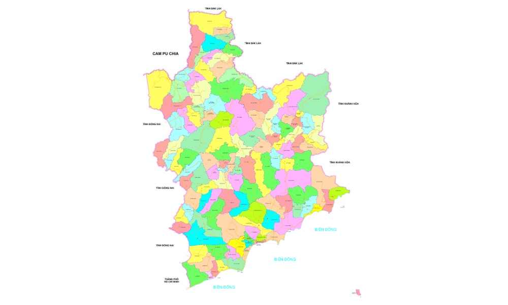 Bản đồ Tây Nguyên chi tiết mới nhất 07/2025 bản đồ tây nguyên vietnamland.vn bản đồ tây nguyên
