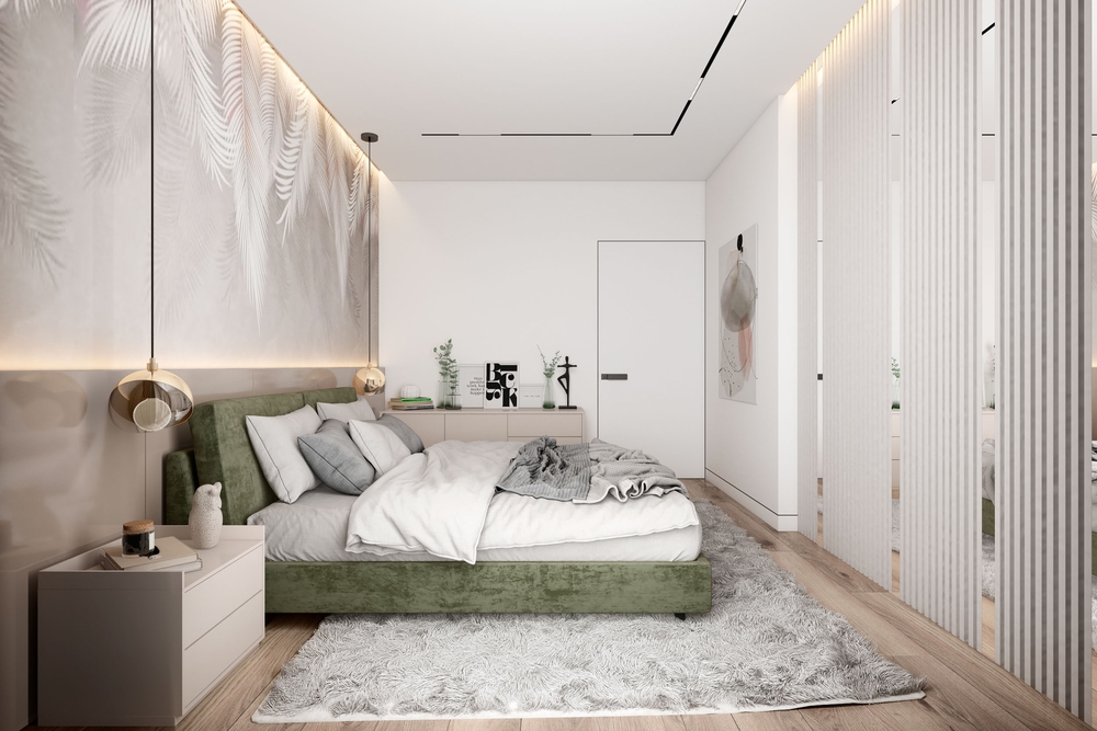 thiết kế căn hộ 1 phòng ngủ