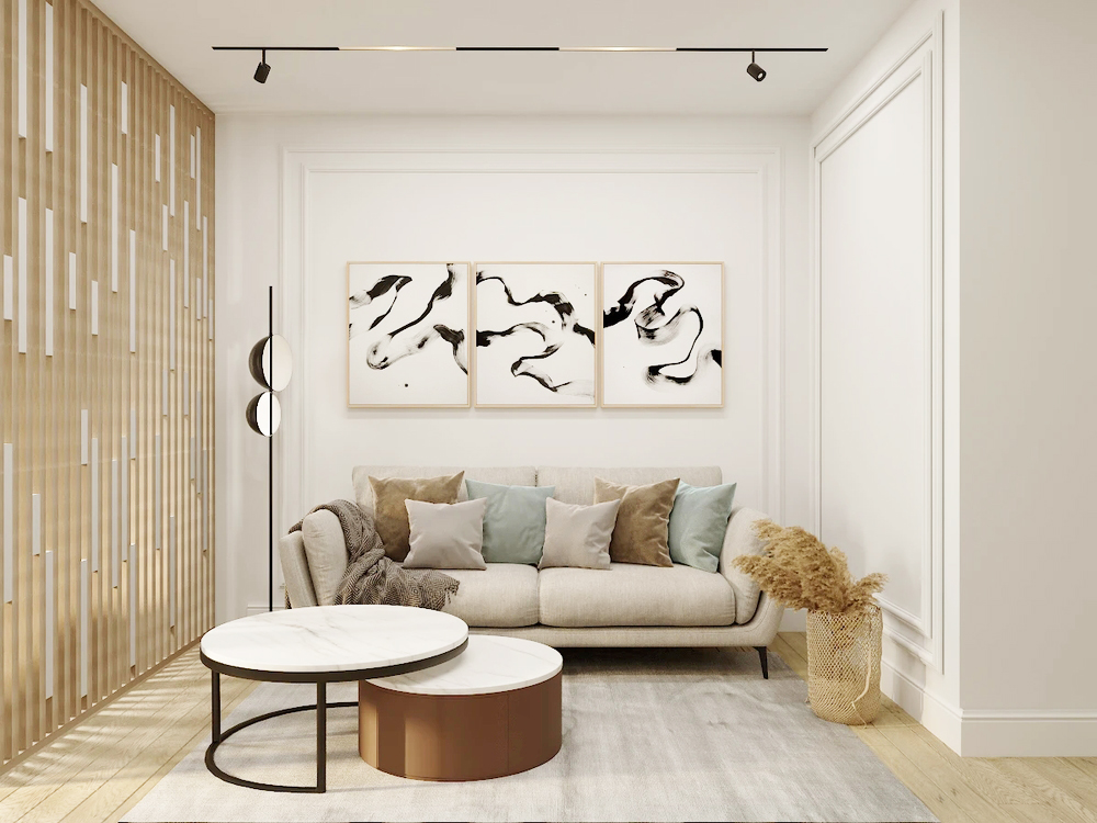 thiết kế căn hộ 1 phòng ngủ