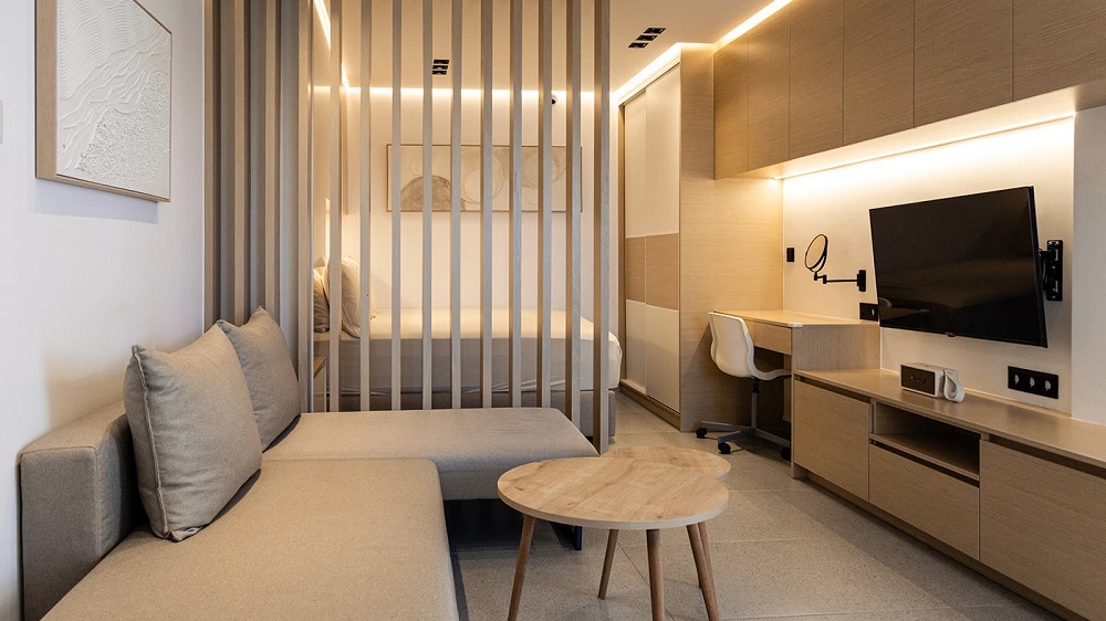 thiết kế căn hộ 1 phòng ngủ