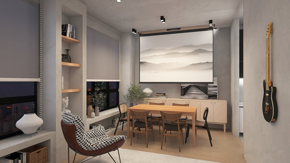 thiết kế căn hộ 1 phòng ngủ