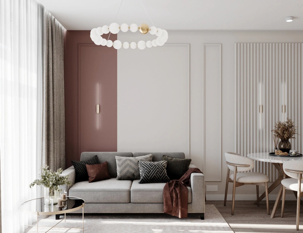 thiết kế căn hộ 1 phòng ngủ