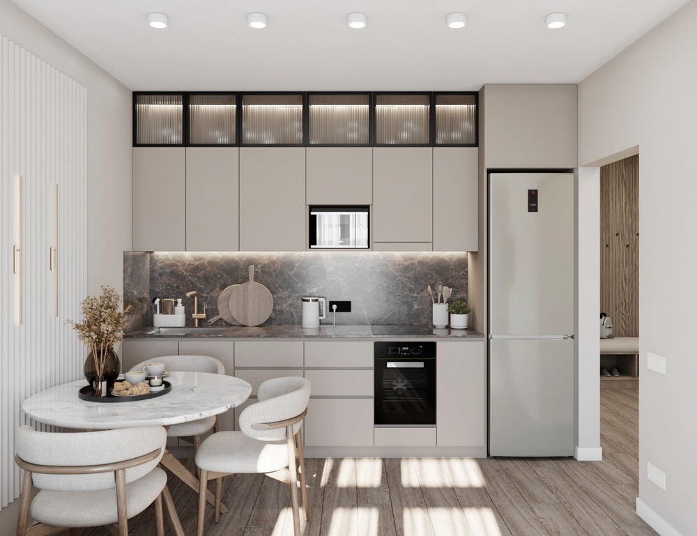 thiết kế căn hộ 1 phòng ngủ