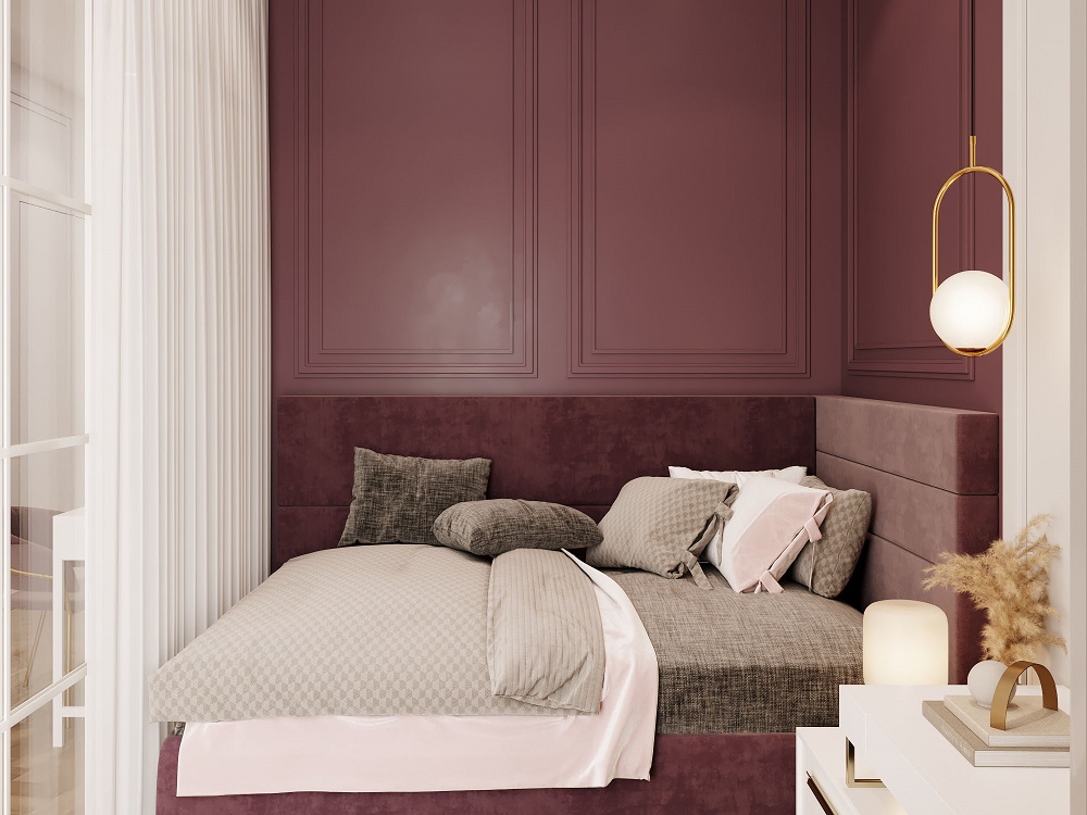 thiết kế căn hộ 1 phòng ngủ