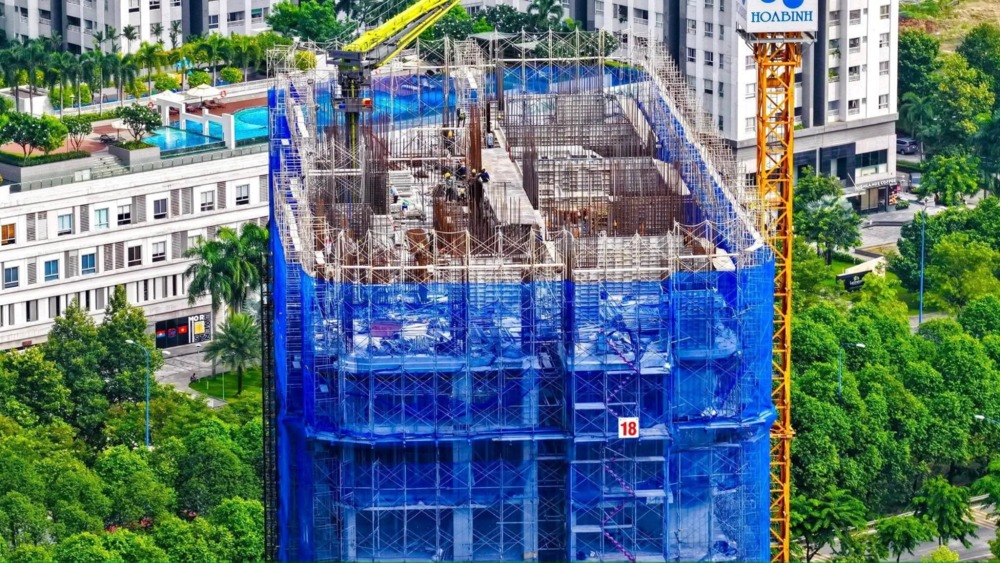 Tiến độ xây dựng Eaton Park