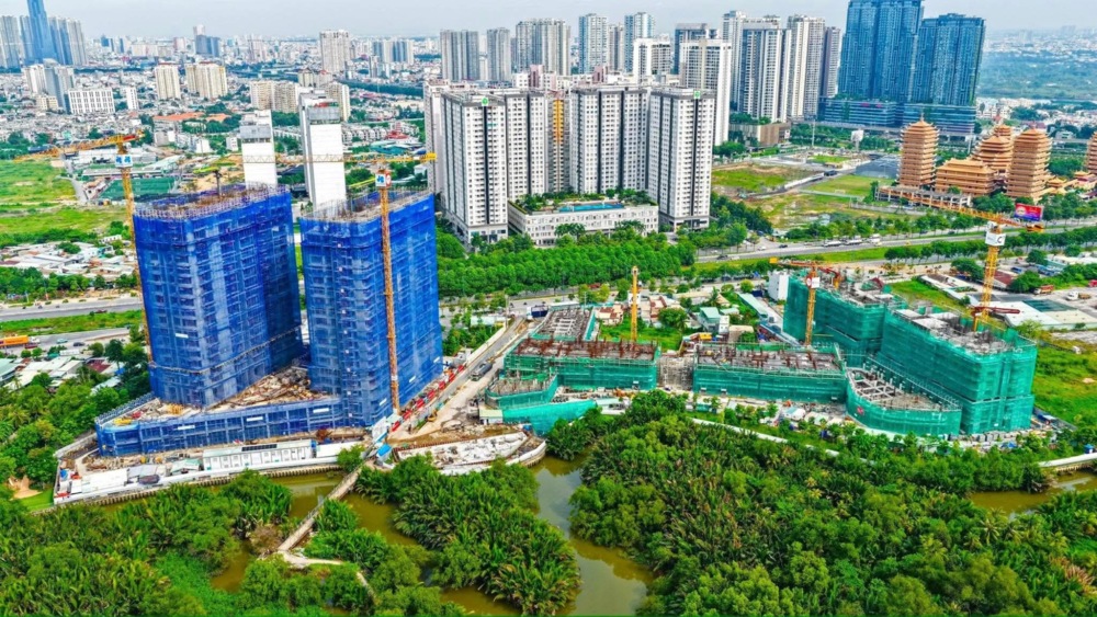 Tiến độ xây dựng Eaton Park