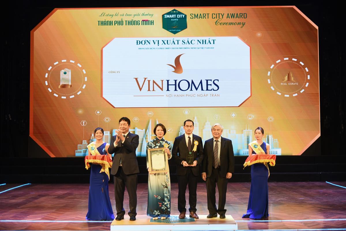 Giải thưởng danh dự của chủ đầu tư Vinhomes -1