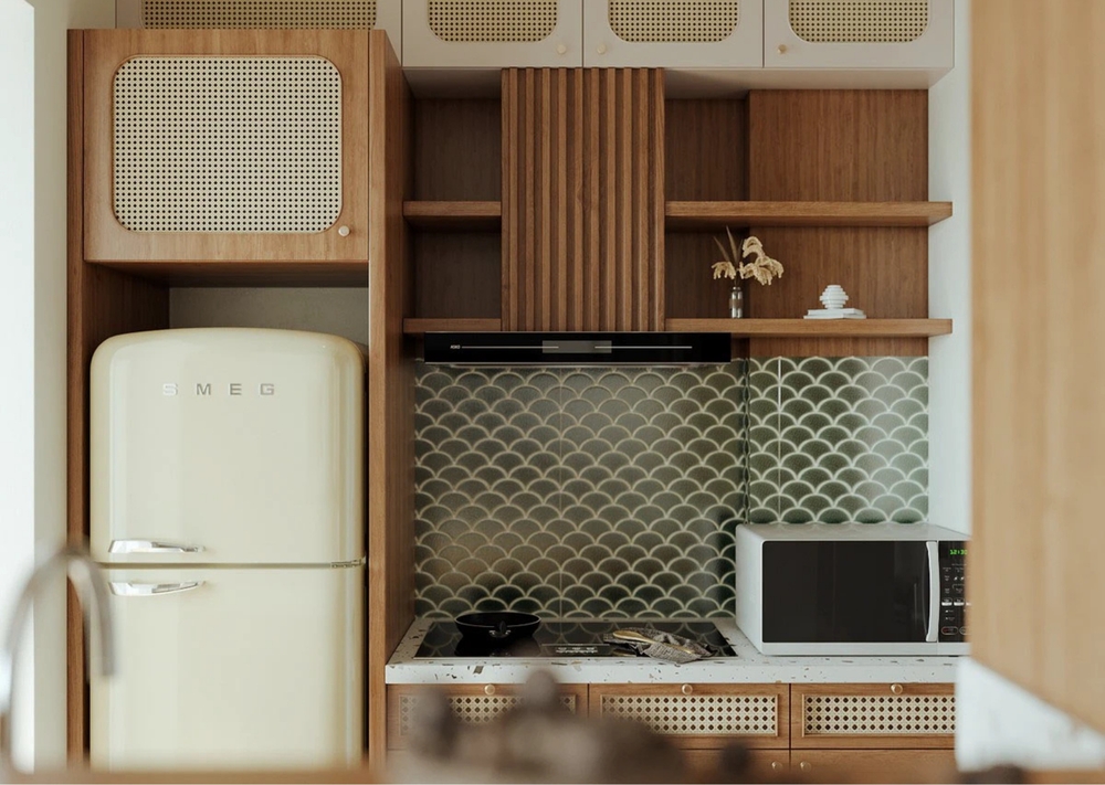 thiết kế căn hộ 1 phòng ngủ