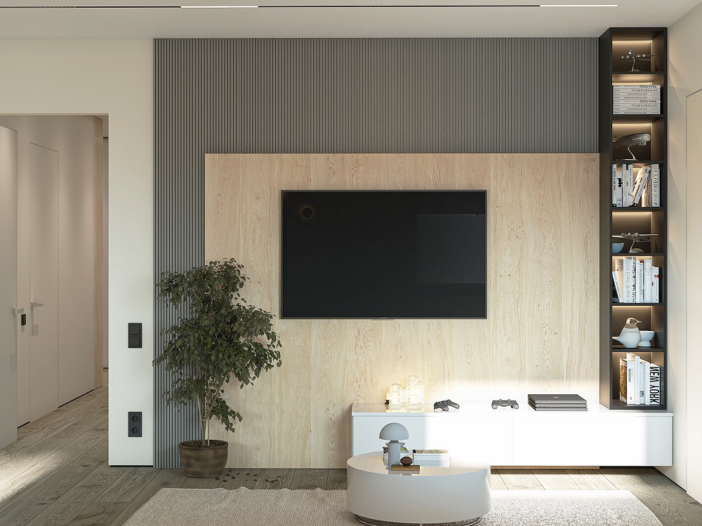 thiết kế căn hộ 1 phòng ngủ