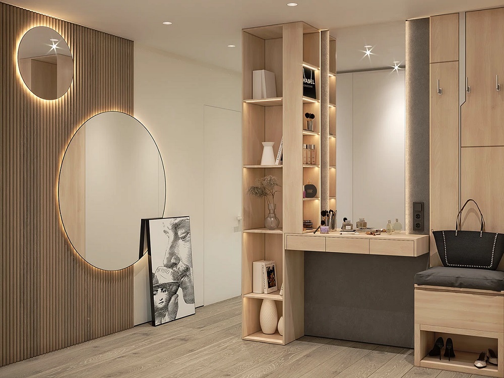 thiết kế căn hộ 1 phòng ngủ