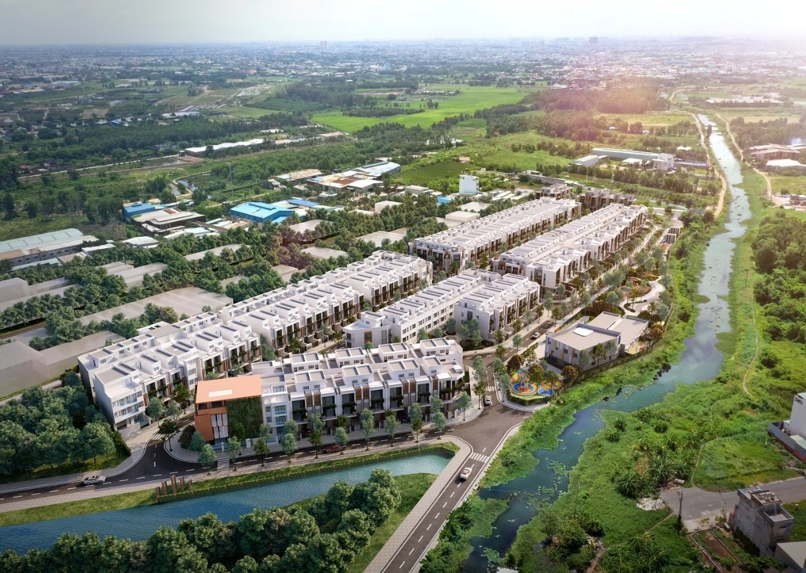 Tiến độ the meadow gamuda