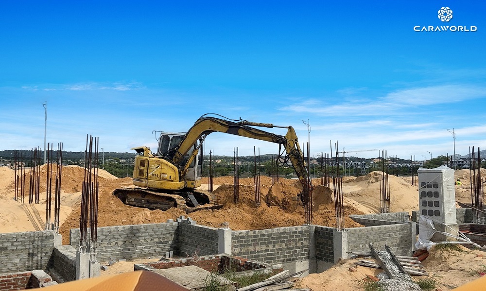 Hình ảnh tiến độ Caraworld Cam Ranh
