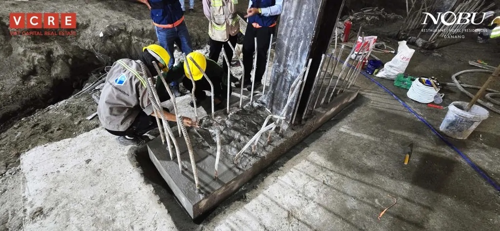 Tiến độ xây dựng Nobu Danang