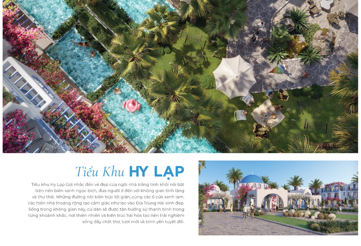 Tiểu khu Hy Lạp Caraworld Cam Ranh