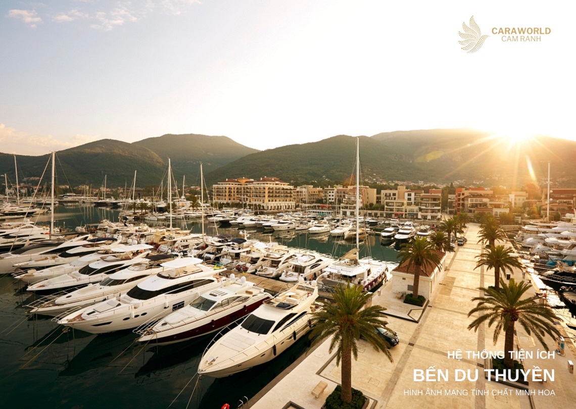 Bến du thuyền Caraworld Cam Ranh - tiện ích sang trọng đẳng cấp