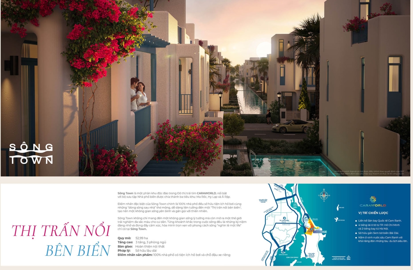 Liên kết vùng dự án Tiểu khu Hy Lạp Sông Town