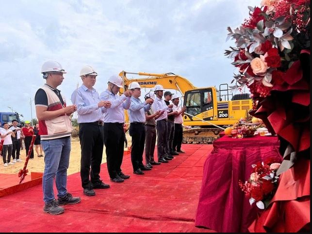 Hình ảnh tiến độ Tiểu khu Hy Lạp Sông Town