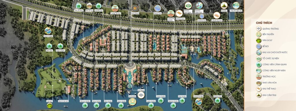 Hệ thống tiện ích đắt giá tại Đa dạng loại hình sản phẩm nhà ở tại Gold Coast Vũng Tàu