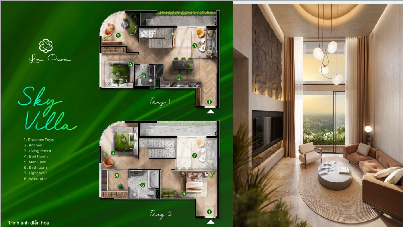 SKY VILLAS La Pura Bình Dương