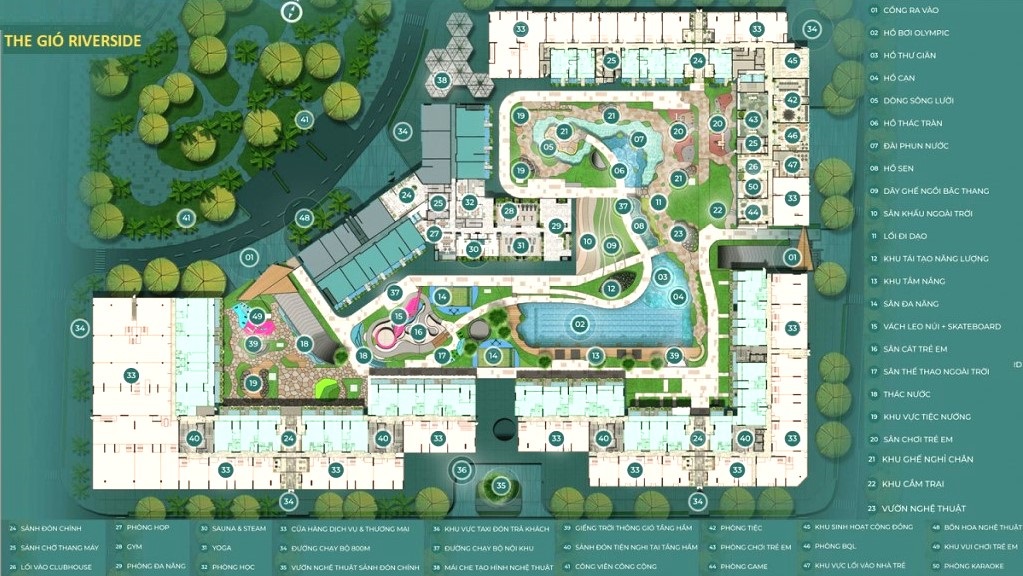 MB TIỆN ÍCH The Gió Riverside