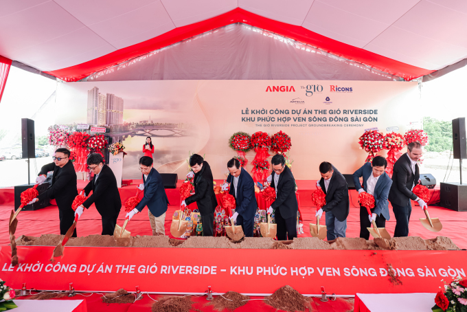Hình ảnh tiến độ The Gió Riverside