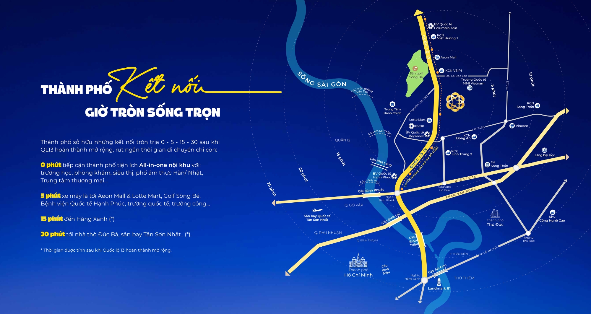 Liên kết vùng dự án La Pura Bình Dương