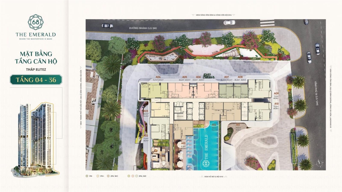 MB TẦNG 4-36 The Emerald 68