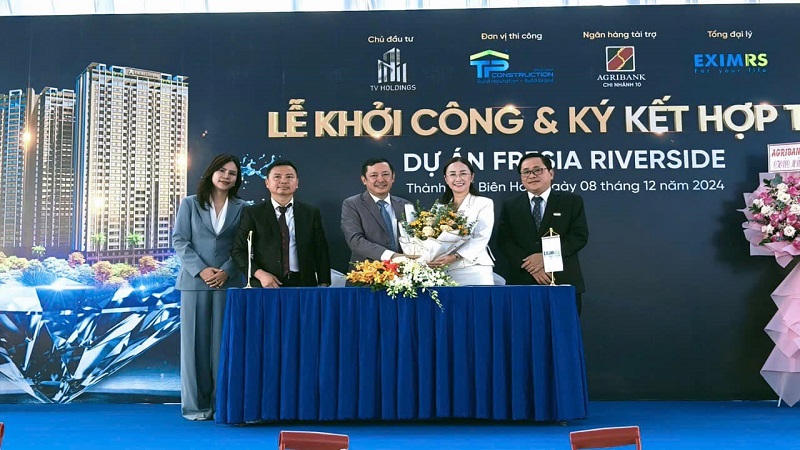 Hình ảnh tiến độ Fresia Riverside