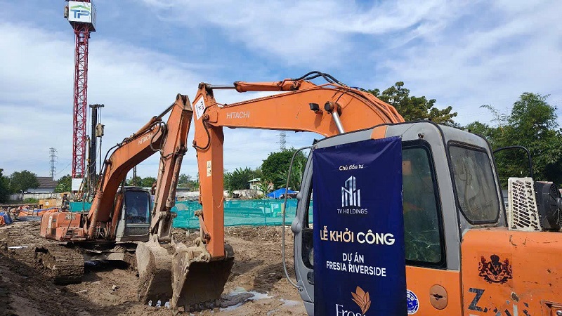 Hình ảnh tiến độ Fresia Riverside