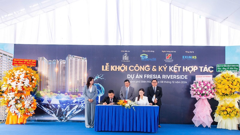 Hình ảnh tiến độ Fresia Riverside