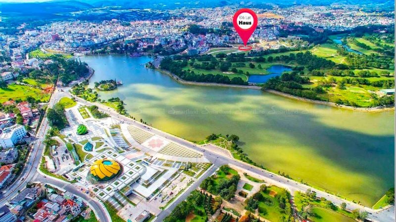 Vị trí mang lại khả năng kết nối vùng thuận tiện cho cư dân dự án Haus Đà Lạt