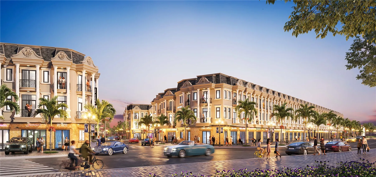 dự án phố thương mại 